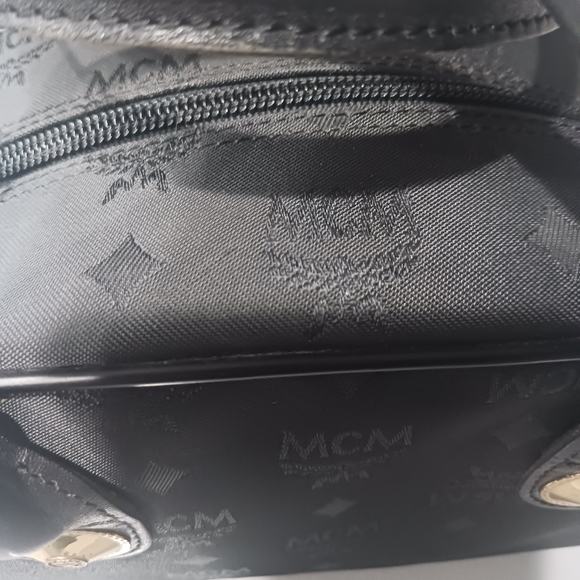 MCM black Nylon Structured handbag - Picture 3 of 12